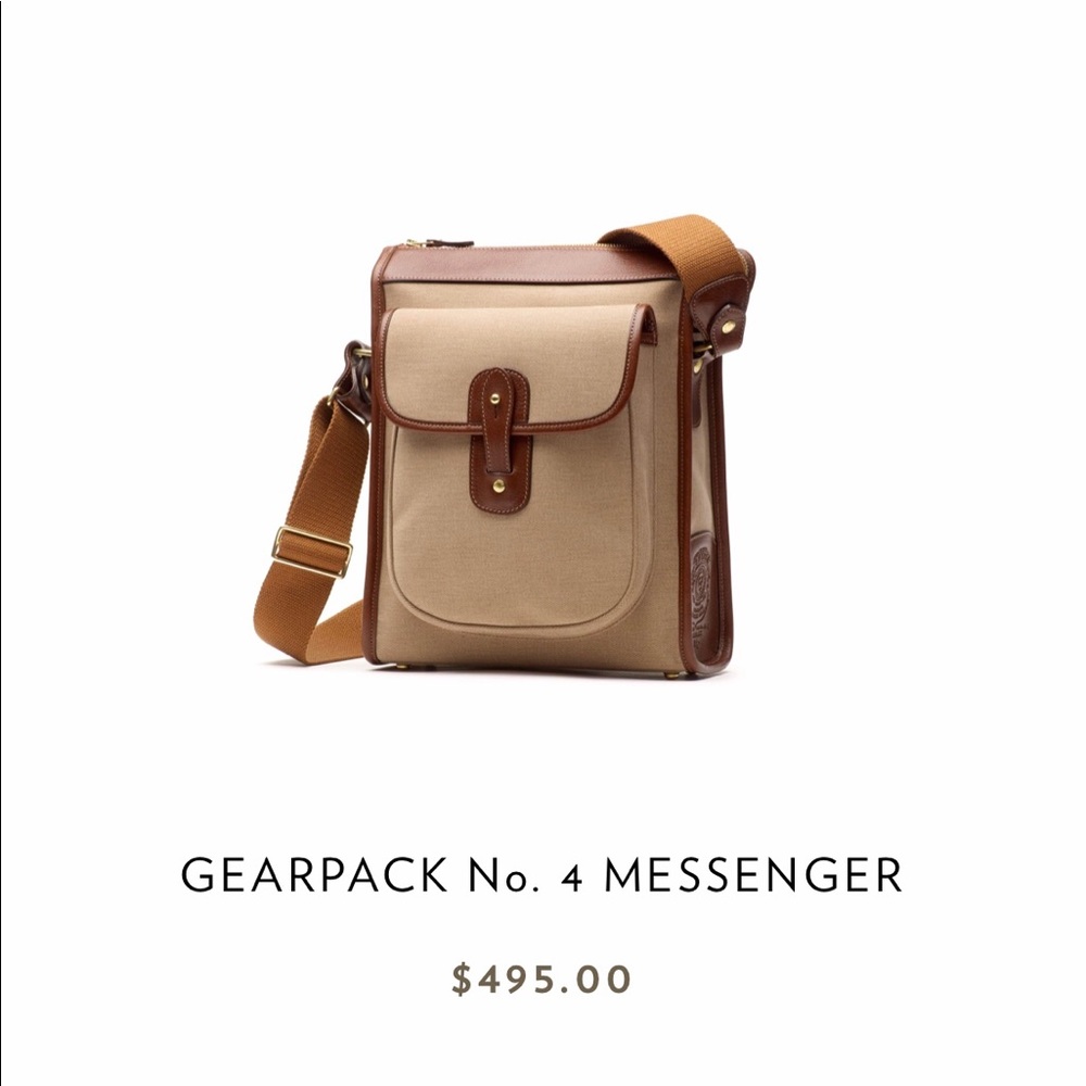 Gurkha gearpack no.4 messenger-vintage army twill